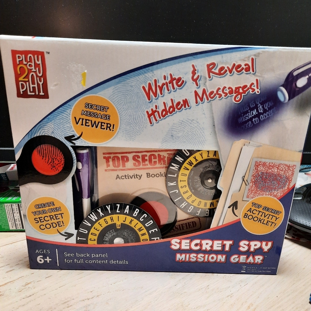 Secret Spy Mission Gear